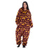 Snuggs Blanket Onesie Dark Red Bolt